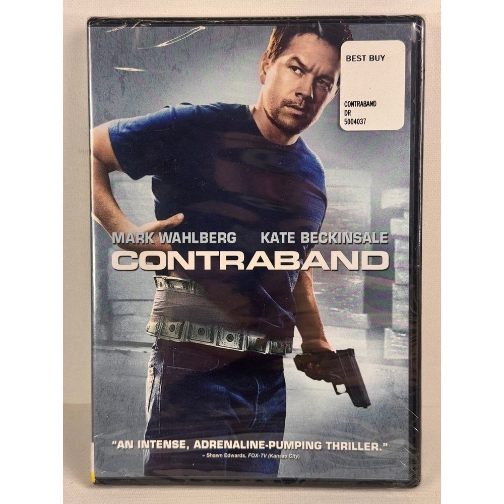 Contraband DVD Movie‎ Mark Wahlberg Kate Beckinsale Action Thriller
